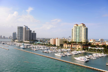 Aerial View of South Miami