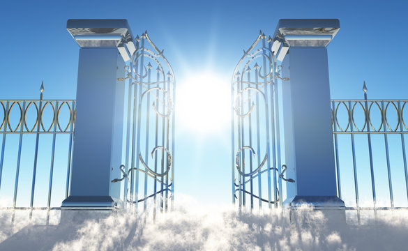 heavenly gate background