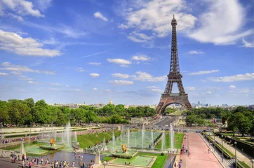 Foto op Aluminium Eifel Tower - Paris (France) © XtravaganT