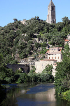 The Medieval town of Olargues