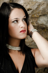 Obraz premium Portrait of young women