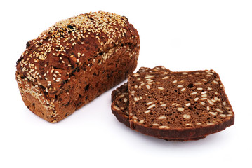 bread with sesame seeds