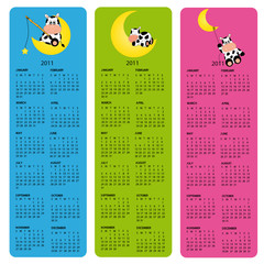 calendario infantil 2011