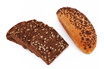bread with sesame seeds