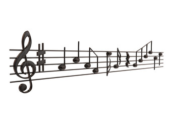 Naklejka premium noten_01_sw