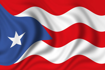 Flag of Puerto Rico