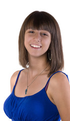 Fototapeta premium jeune femme de 18 ans coiffée