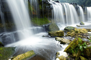 beautiful waterfalls in Keila-Joa, Estonia