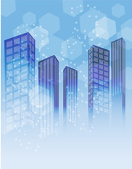 Abstract city background