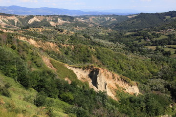 Fototapeta na wymiar panoramiczny Monti Volsini