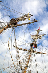 historical sail ship