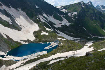 Obraz premium Mountain landscape.