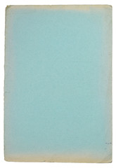 Grunge blue carton water color paper