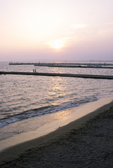 Fototapeta premium 片瀬江ノ島海水浴場