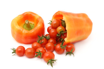 pepper and tomato