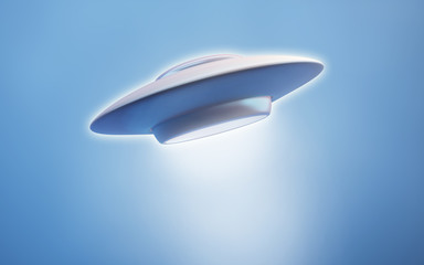 UFO flying saucer spaceship © Michael