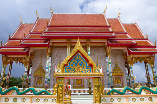 Buddhist temple of south Thailand