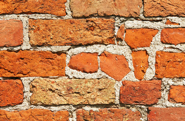 Alte Ziegelstein Mauer - Old Brick Wall