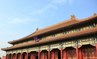 Fototapeten Beijing: hall of supreme harmony of the Forbidden City © mary416