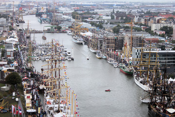 sail 2010 in bremerhaven von oben