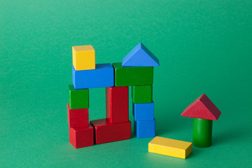 Fototapeta premium Bausteine