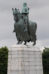 Fototapeta na wymiar Robert the Bruce Memorial, Bannockburn Scotland