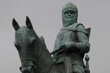 Robert the Bruce Memorial , Bannockburn, Stirling, Scotland