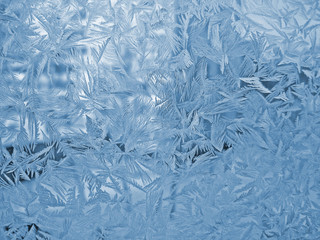 Obraz premium frosty window