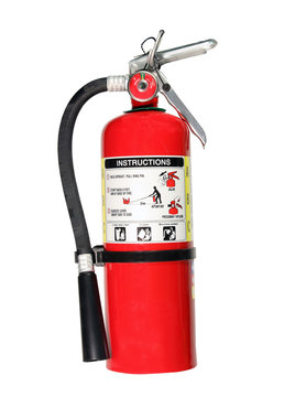 fire extinguisher with path
