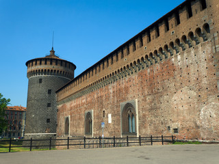 Fototapeta premium Sforza's Castle