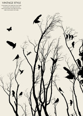 tree and bird