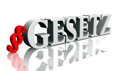 Paragraf mit Gesetzes Text