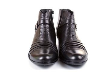 Pair of female black shoes