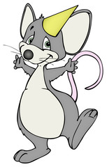 Maus, Ratte, Party, Geburtstag, Feier, Fest, Geburtstagsparty