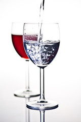 lieber Wasser als Wein