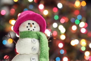 Festive snowman