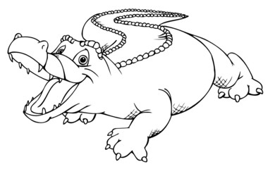 Krokodil, Alligator, Nilkrokodil, Echse