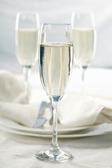 Champagne flutes