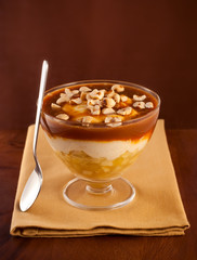 Caramelised  apple dessert