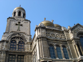 Fototapeta na wymiar Theotokos Cathedral, Varna