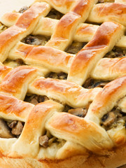 Mushroom pie