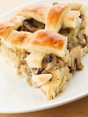 Mushroom pie