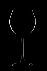 wine glass contour