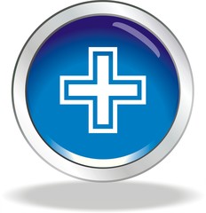 Obraz premium bouton pharmacie