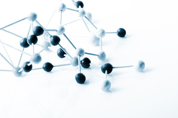 Molecular background.
