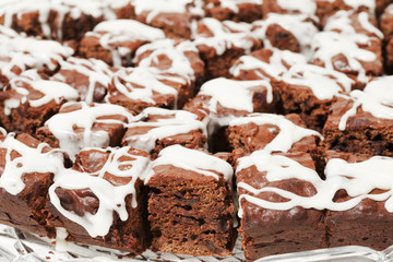 Delicious Chocolate Brownies with Frosting