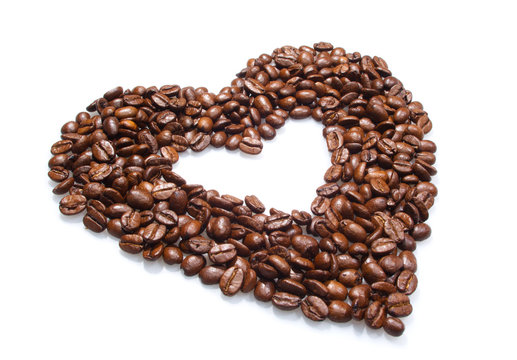 Heart of coffee