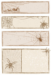 Spider Web Banners