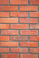 Obraz premium Red brick wall texture