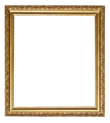 Gold wooden frame